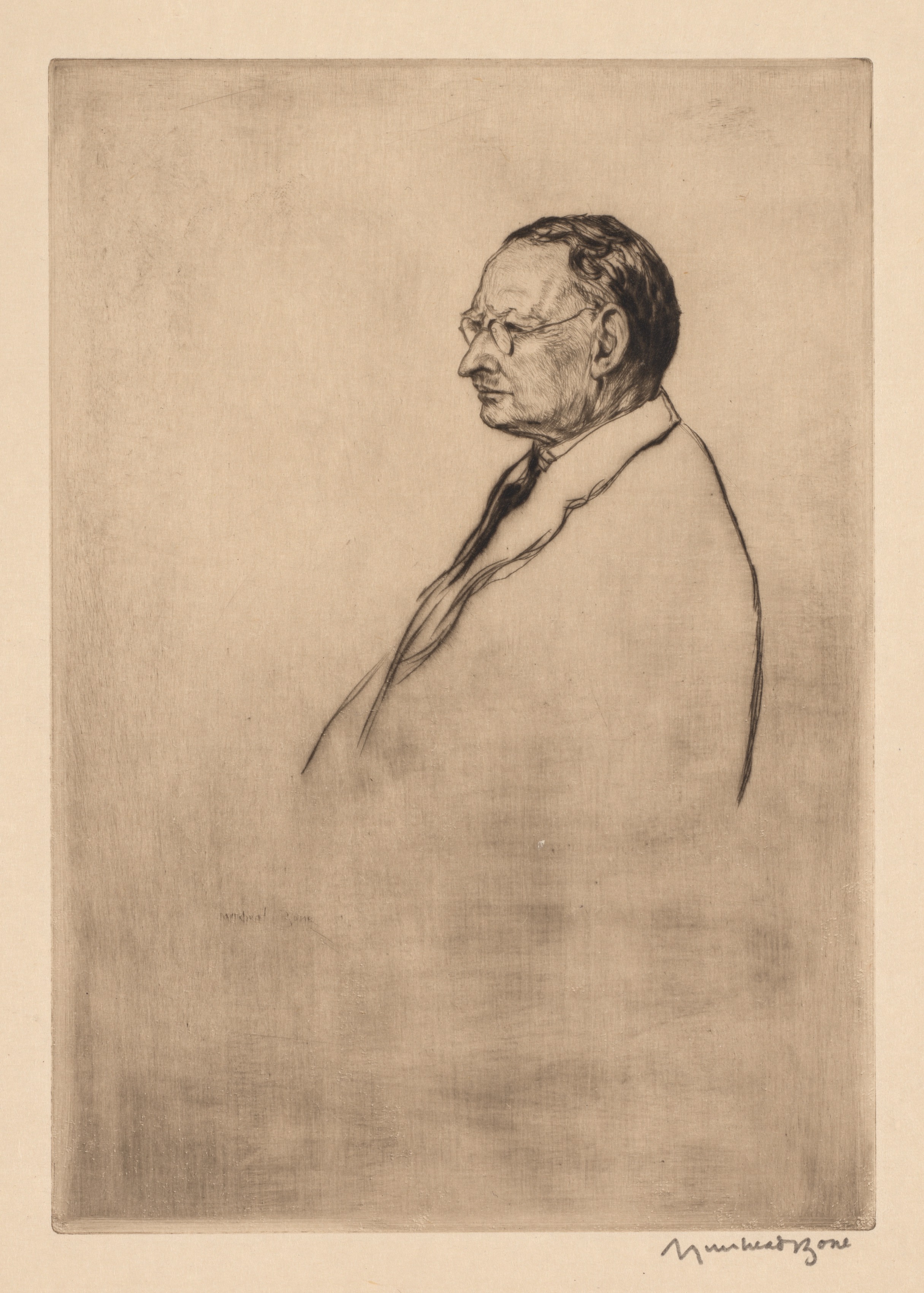 Muirhead Bone, John Robertson, J. P., Dundee