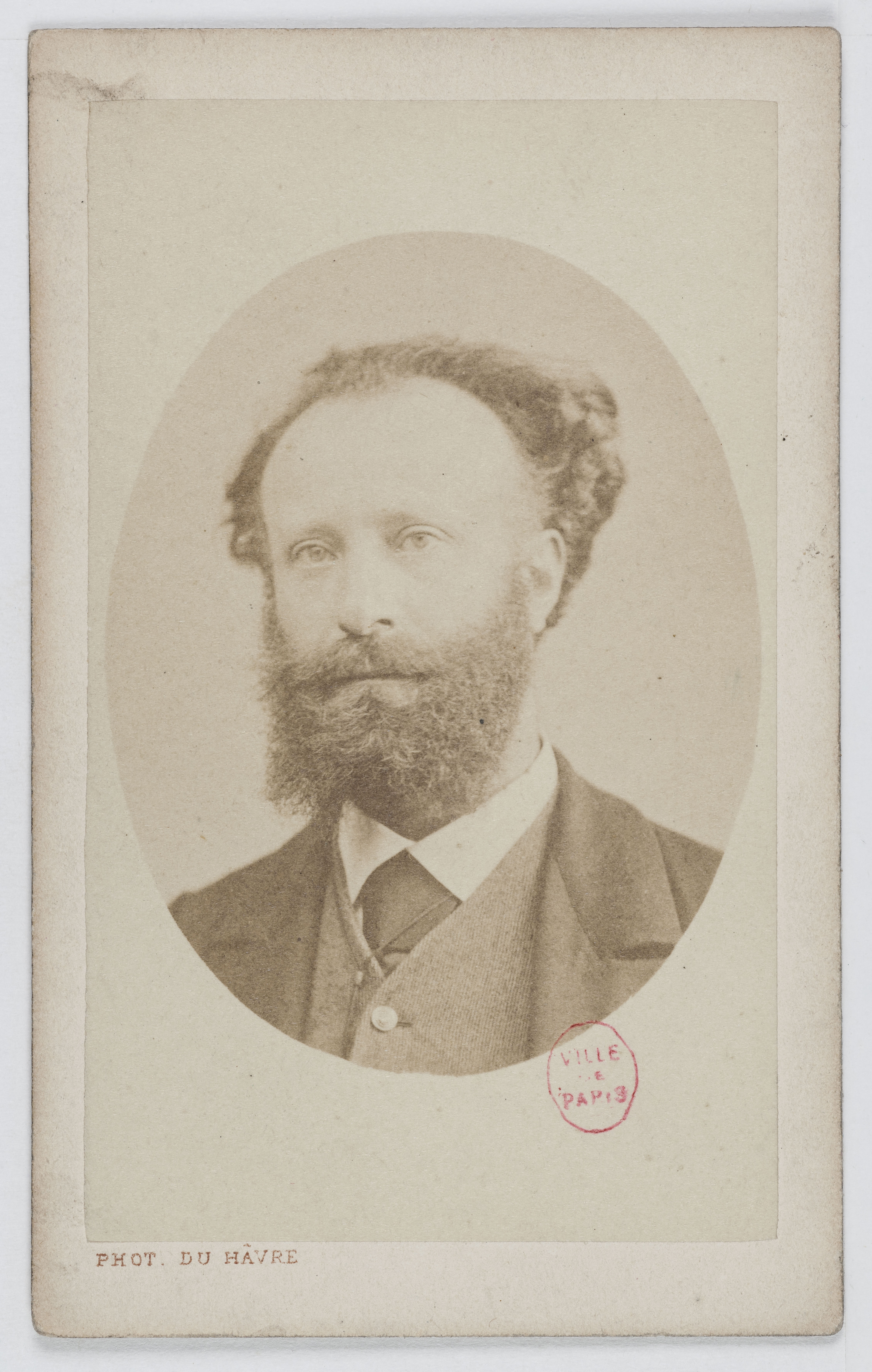 Anonyme, Portrait de Jean-Louis Hippolyte Stupuy (1832- v. 1900), poète et publiciste.