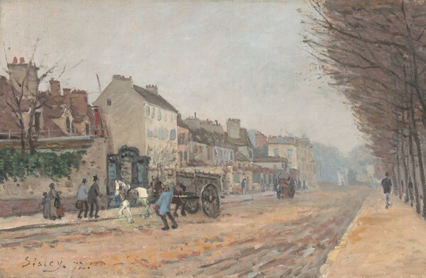 Alfred Sisley, Boulevard Héloïse, Argenteuil