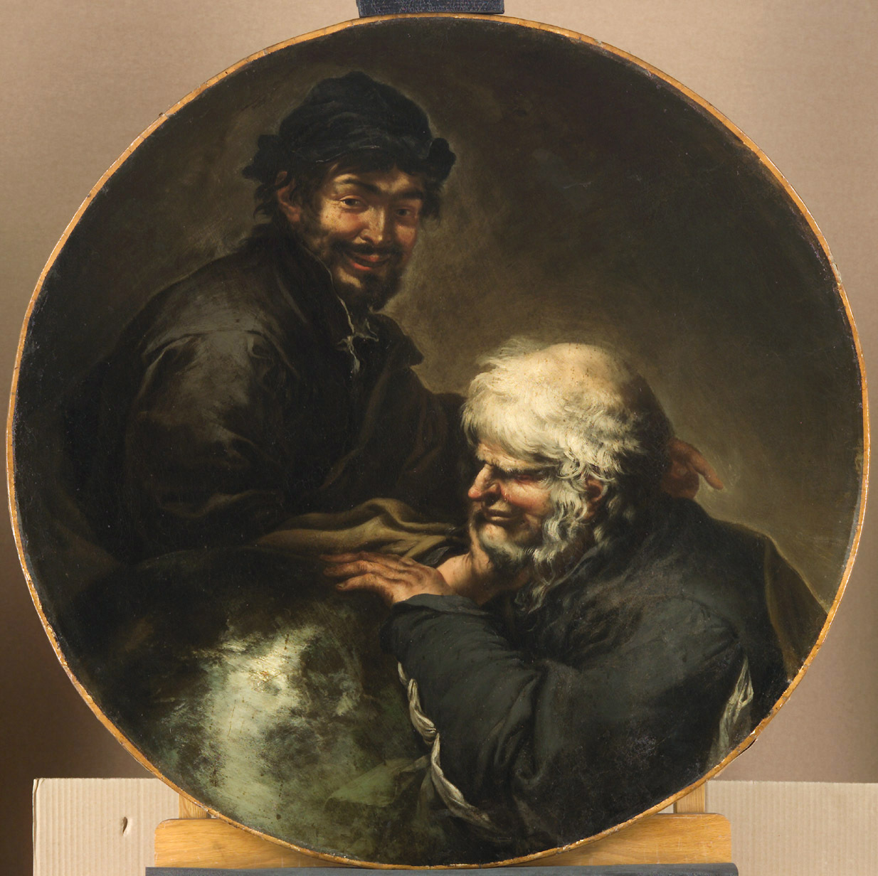 Salvator Rosa, Heraclitus and Democritus