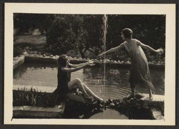 Louis Fleckenstein, [Dancers by Pool]