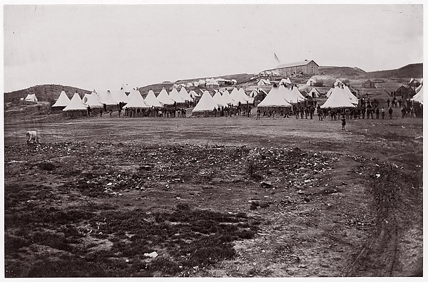 Unknown, Camp of 34th Massachusetts Infantry near Fort Lyon, Virginia
