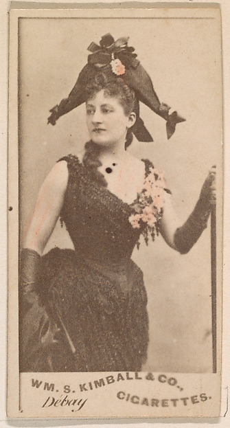 William S. Kimball & Company, Miss Debay, from the Actresses series (N203) issued by Wm. S. Kimball & Co.