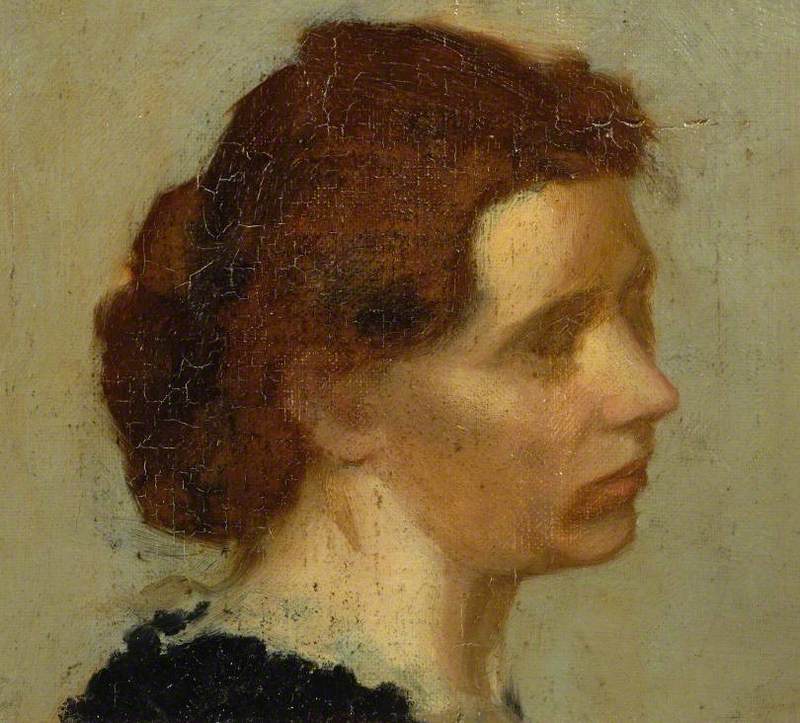 Edgar Degas, Head of a Woman