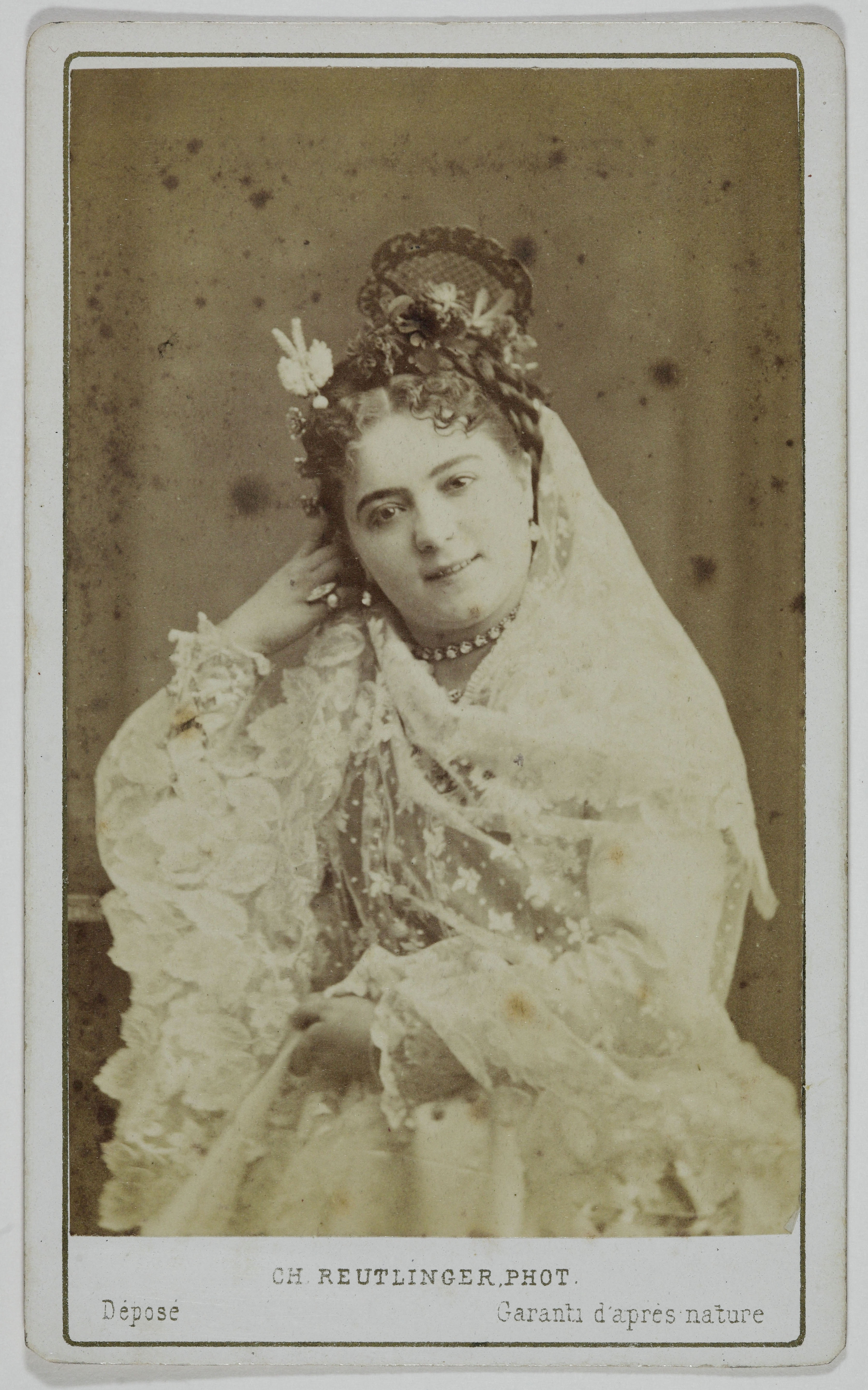 Charles Reutlinger, Portrait d'Aimée, (danseuse)