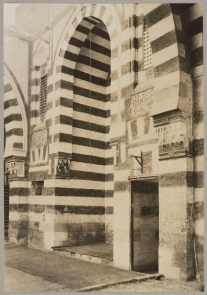 K.A.C. Creswell, Southwest iwan of the funerary mosque of Qanibay Qara Amir Akhur, Cairo