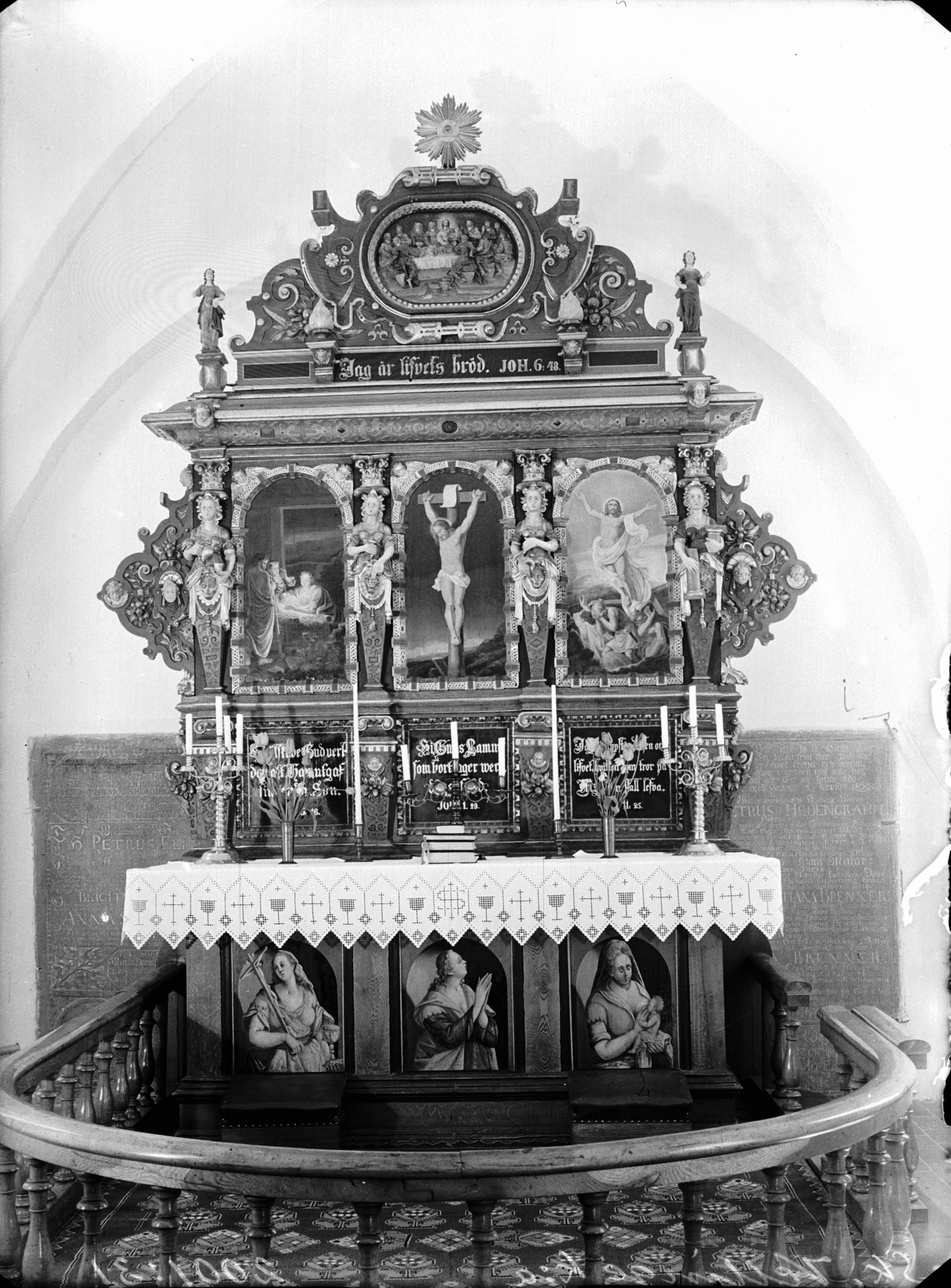 Iwar Anderson, Vellinge kyrka