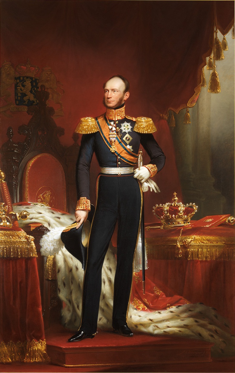 Jan Adam Kruseman, Portrait of King Willem II (1792-1849)
