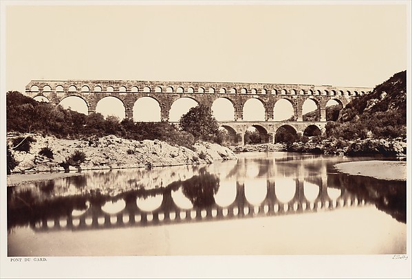 Edouard Baldus, Pont du Gard