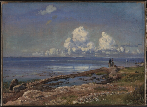 Johan Thomas Lundbye, Strand ved Refsnæs