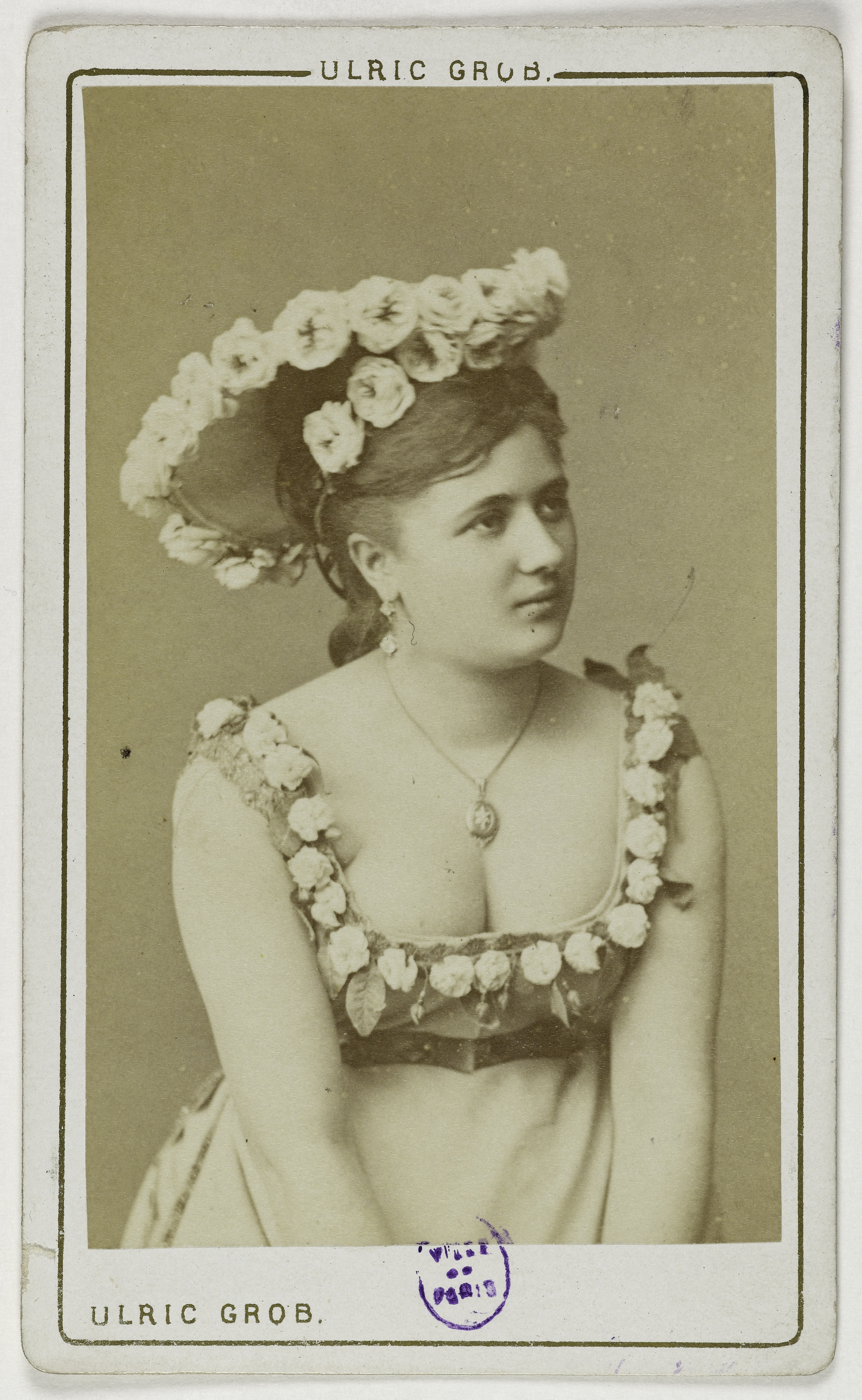 Ulric Grob, Portrait de Georgina, (actrice)