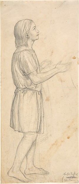 Otto Speckter, Standing Youth, Looking Up