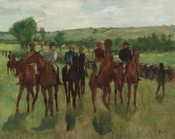Edgar Degas, The Riders
