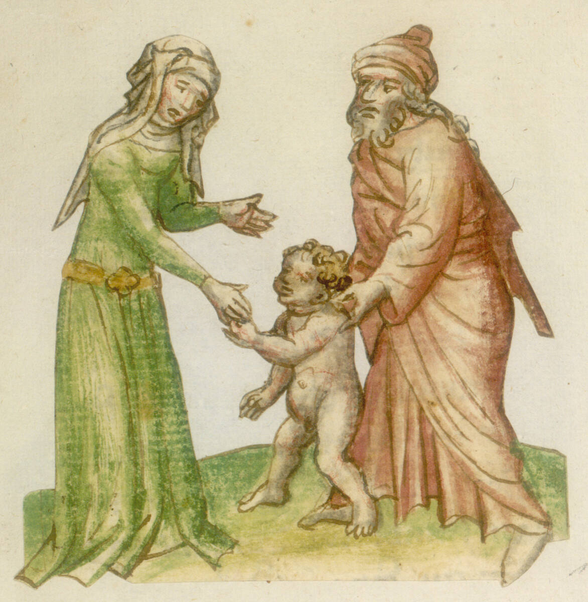 Anonym, Der kleine Moses und seine Zieheltern?
