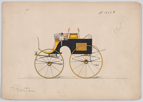 Brewster & Co., Dog Cart Phaeton/Four Wheel Tandem Cart # 4118