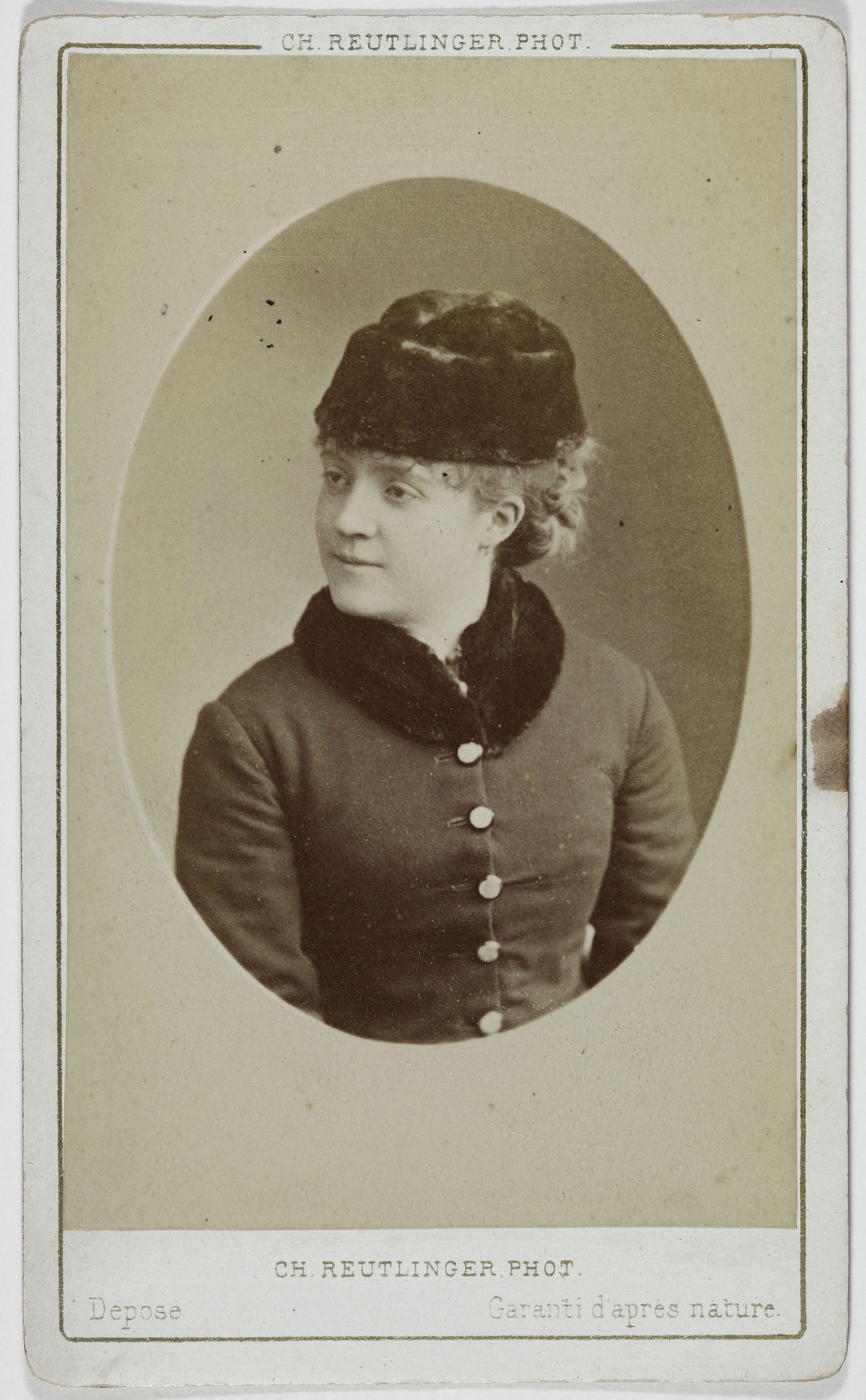 Charles Reutlinger, Portrait d'André, Ellen, (actrice)