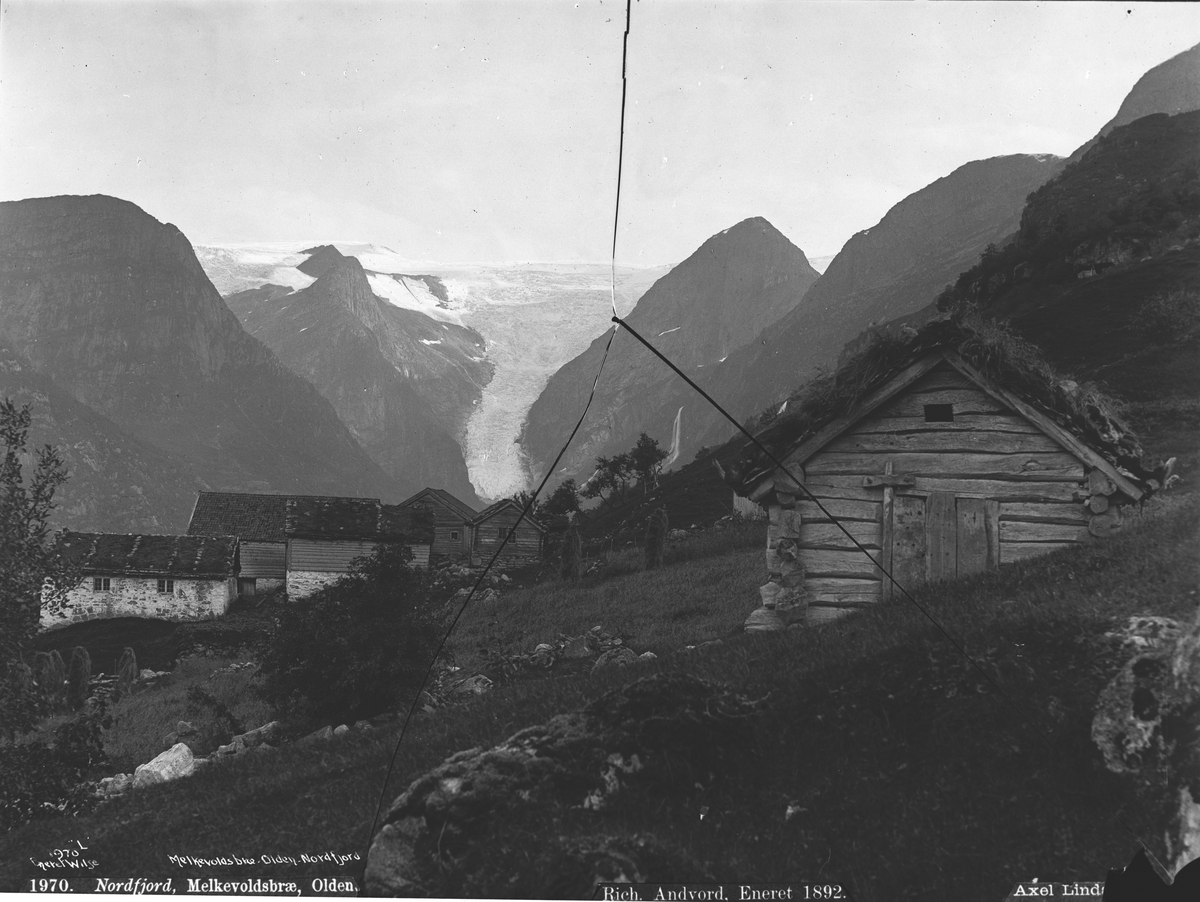 Axel Lindahl, Prot: Nordfjord, Melkevoldsbræ, Olden