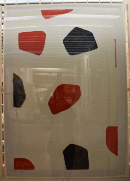 Jasper Johns, Four panels from Untitled 1972