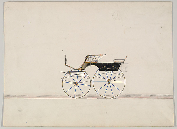Brewster & Co., Spindle seat T-Cart Phaeton  (unnumbered)