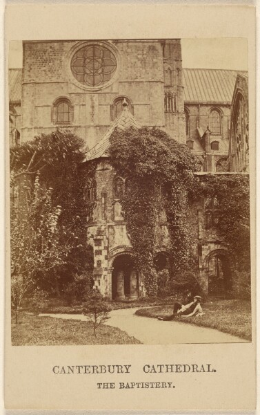 Unknown, Canterbury Cathedral. The Baptistery.