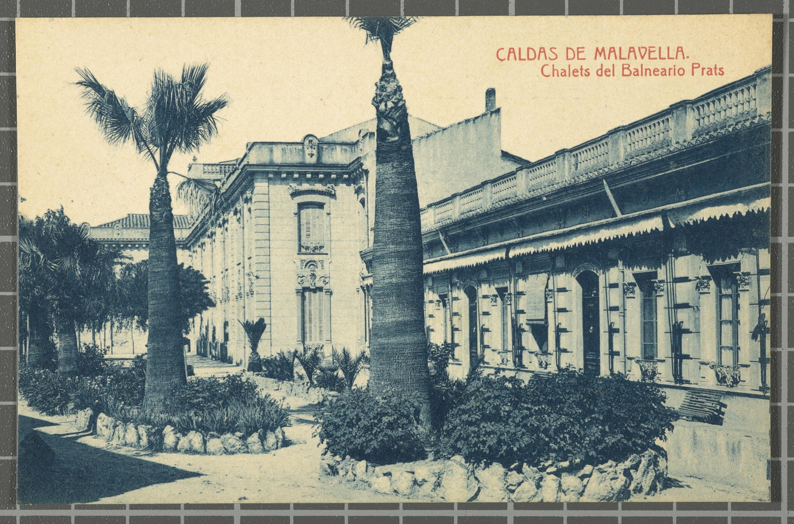 Desconegut, Caldas de Malavella. Chalets del Balneario Prats