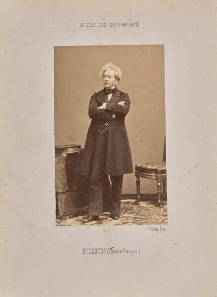 André Adolphe-Eugène Disdéri, Monsieur Samson (Théâtre Français)