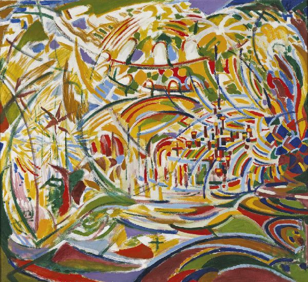 Jules Schmalzigaug, Expression of Colour and Movement: Interior of Basilica San Marco