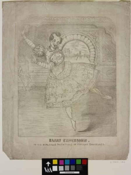 Unknown, Harry Endersohn, / In his burlesque Imitations of Popular Danceuses.