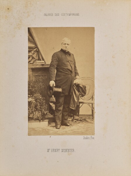 André Adolphe-Eugène Disdéri, Monsieur Henry Monnier