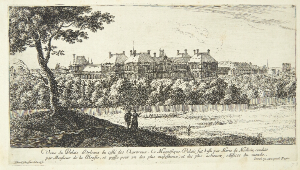 Herman van Swanevelt, Udsigt mod Palais du Luxembourg