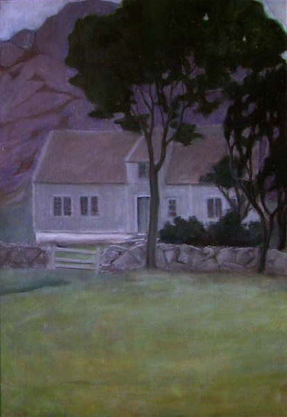 Alfred Hauge, Evening
