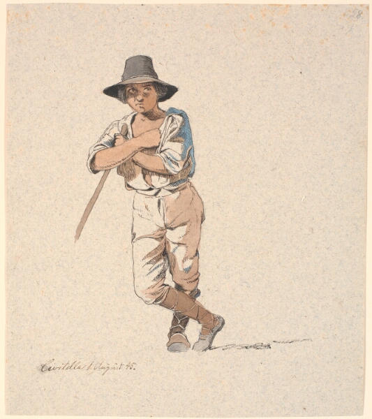 Johan Thomas Lundbye, Stående hyrdedreng