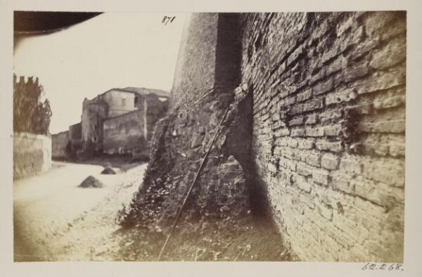 Parker, John Henry, Aqueducts. Remains of a Castellum Aquae near the Porta Nomentana, Rome