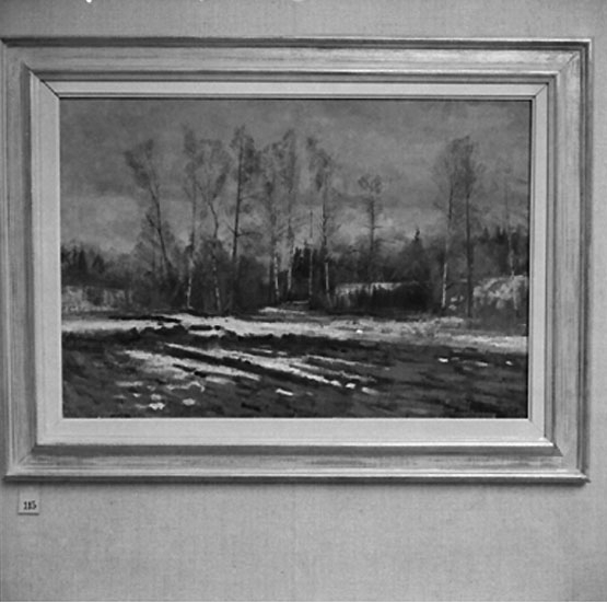 Knut Borg, Tavla. Sahlsten