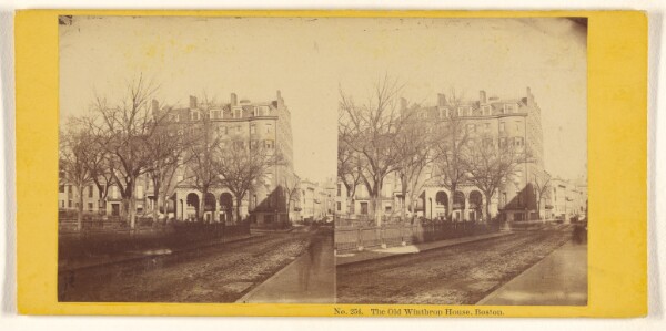 John P. Soule, The Old Winthrop House, Boston.