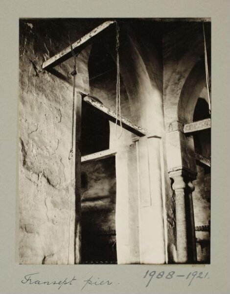 K.A.C. Creswell, Pier at the mosque of al-Hakim, Cairo