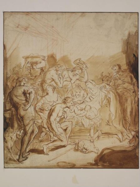 Guercino, Adoration of the Shepherds