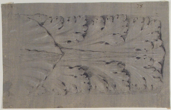 Anonymous, French, 19th century, Design for a Leaf Motif