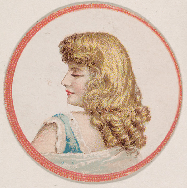 Kinney Brothers Tobacco Company, Portrait of woman, from the Novelties series (N228, Type 2) issued by Kinney Bros.