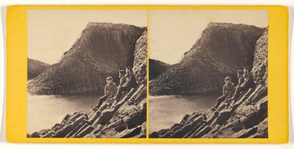 George Washington Wilson, The Clamshell Cave, Staffa.
