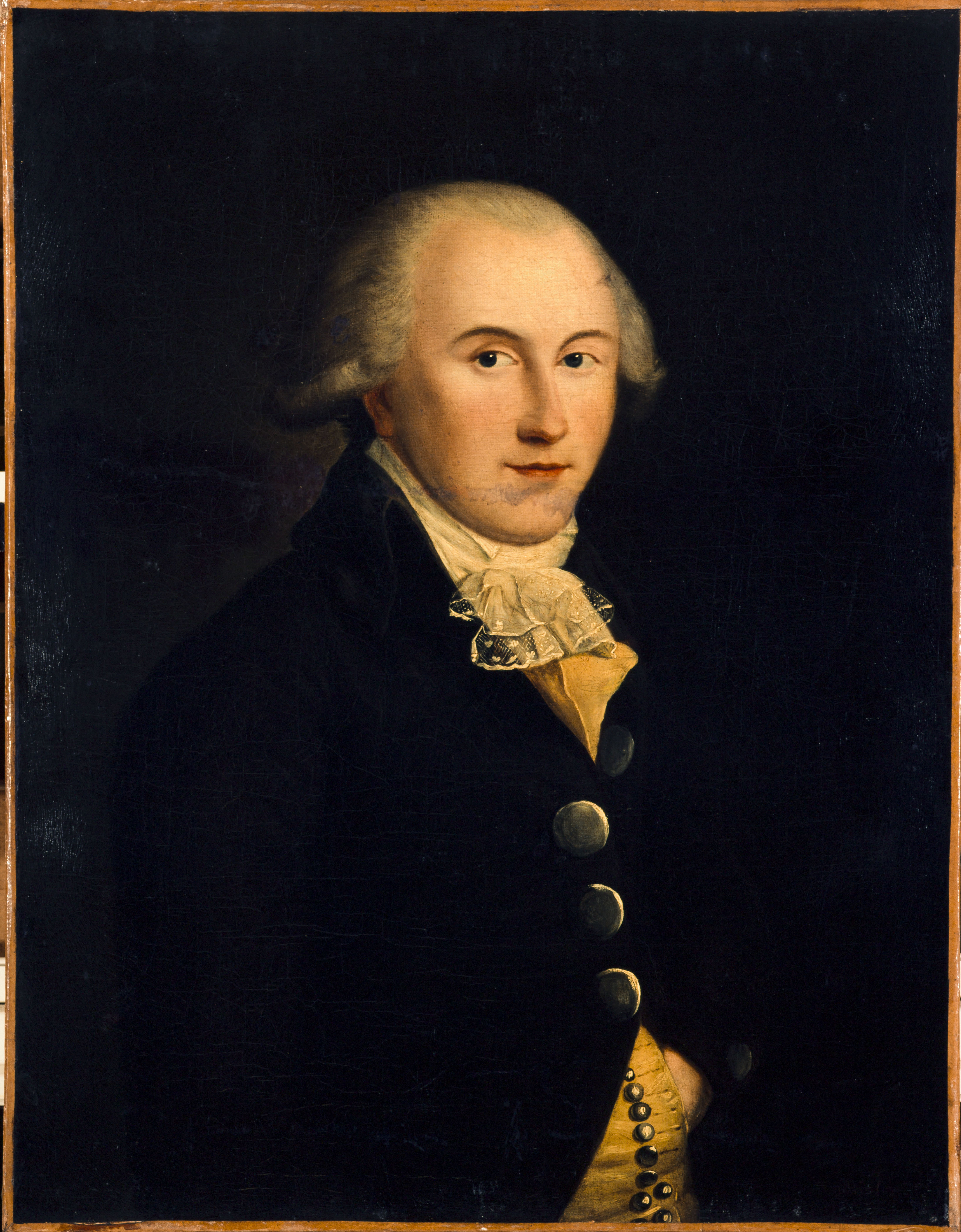 Anonyme, Portrait présumé d'Augustin de Robespierre, dit Robespierre le Jeune (1763-1794)