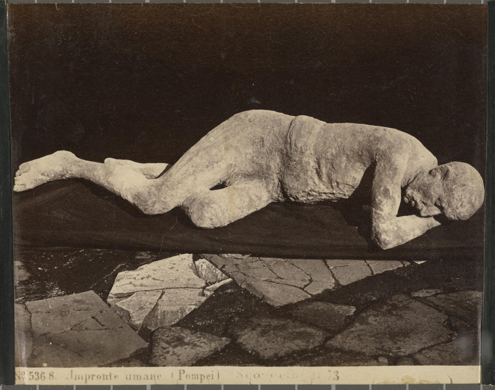 Desconegut, Impronte Umane Pompei