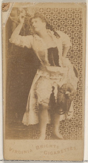 Allen & Ginter, From the Actors and Actresses series (N45, Type 5) for Virginia Brights Cigarettes