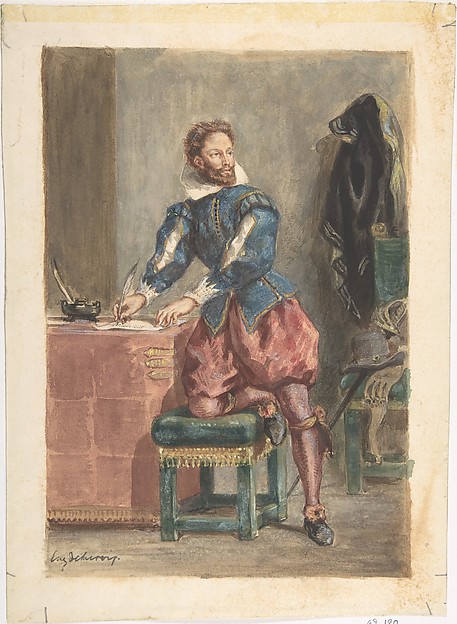Eugène Delacroix, Mathurin Régnier