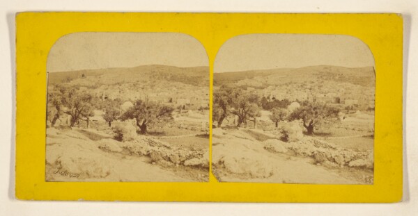 Francis Frith, Hebron. Northern half of the City.
