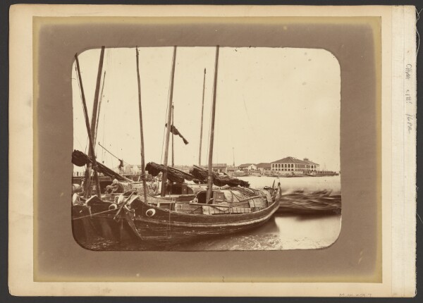 John Thomson, [Docked boats]