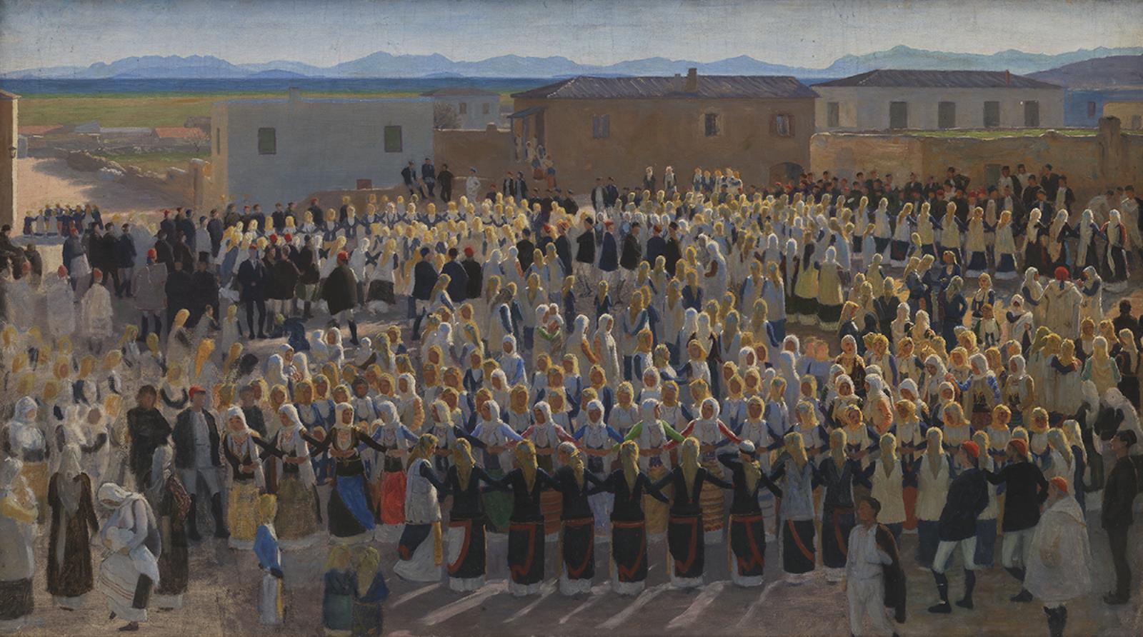 Niels Skovgaard, Kvindedansen i Megara