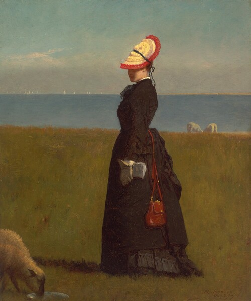 Eastman Johnson, Lambs, Nantucket