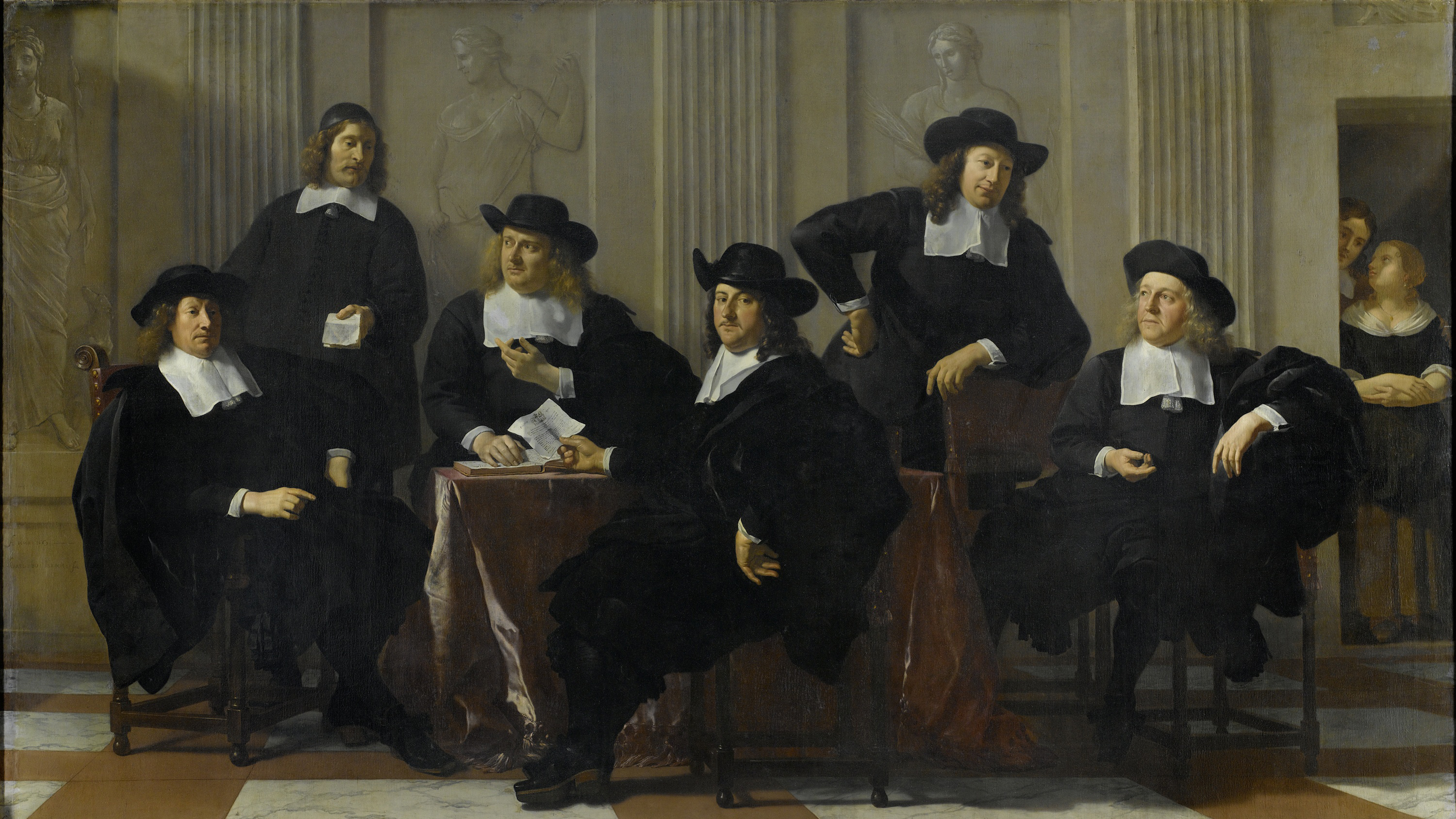 Karel Dujardin, The Regents of the Spinhuis and Nieuwe Werkhuis, Amsterdam