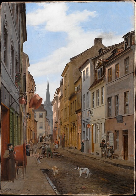 Eduard Gaertner, Parochialstrasse in Berlin